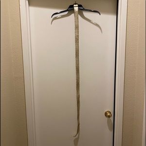 ♦️NWOT♦️Gold Faux Leather Belt